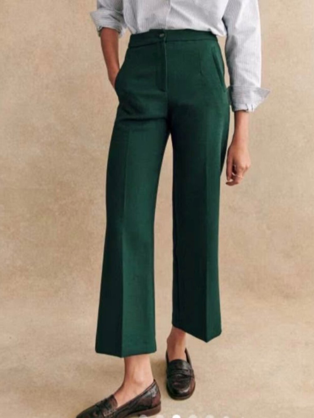 Sezane Martin Crop Trousers